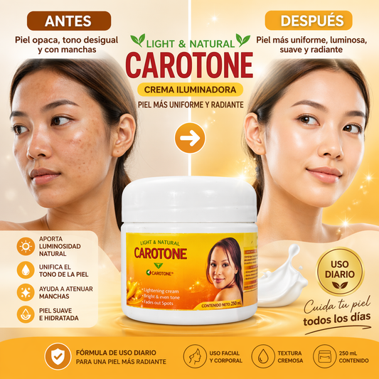 CAROTONE LIGHT and NATURAL